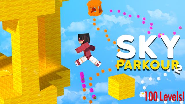 Thumbnail of the Minecraft Bedrock Marketplace product Sky Parkour 2 created by 4KS Studios.