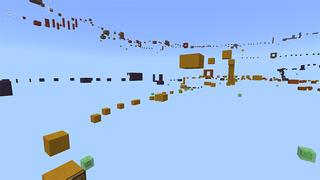 Screenshot of the Minecraft Bedrock Marketplace product Sky Parkour created by 4KS Studios.