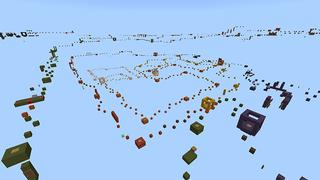 Screenshot of the Minecraft Bedrock Marketplace product Sky Parkour created by 4KS Studios.