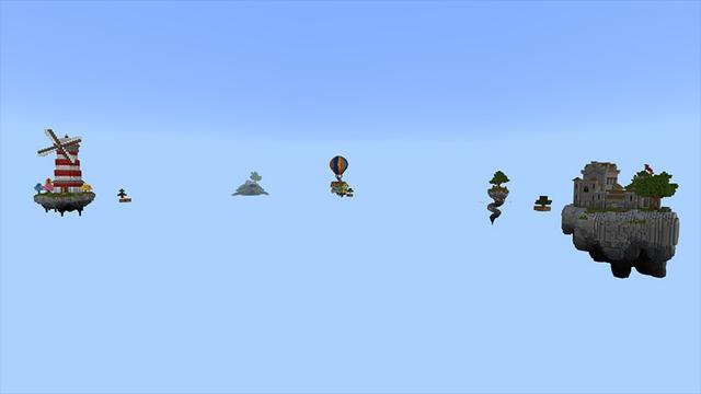 Screenshot of the Minecraft Bedrock Marketplace product Skyblock! created by 4KS Studios.
