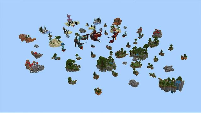 Screenshot of the Minecraft Bedrock Marketplace product Skyblock Advanced created by 4KS Studios.