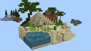 Screenshot of the Minecraft Bedrock Marketplace product Skyblock Advanced created by 4KS Studios.