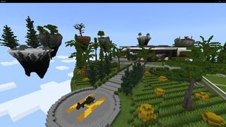 Screenshot of the Minecraft Bedrock Marketplace product Skyblock Billionaire created by 4KS Studios.