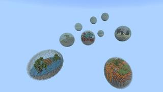 Screenshot of the Minecraft Bedrock Marketplace product Skyblock Bubbles created by 4KS Studios.