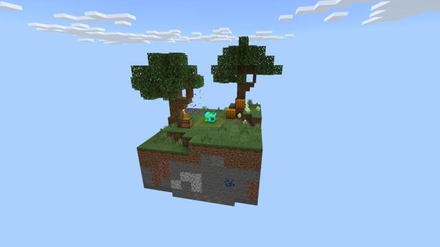 Screenshot of the Minecraft Bedrock Marketplace product SKYBLOCK BUNDLE created by 4KS Studios.