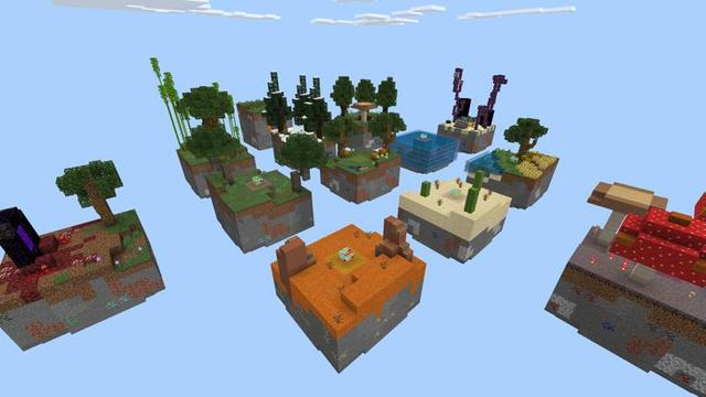 Screenshot of the Minecraft Bedrock Marketplace product SKYBLOCK BUNDLE created by 4KS Studios.