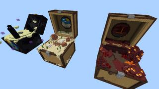 Screenshot of the Minecraft Bedrock Marketplace product Skyblock Chests created by 4KS Studios.