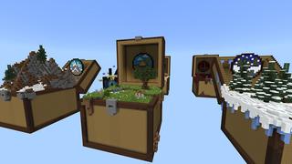 Screenshot of the Minecraft Bedrock Marketplace product Skyblock Chests created by 4KS Studios.
