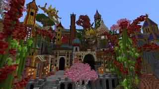 Screenshot of the Minecraft Bedrock Marketplace product Skyblock Dream World created by 4KS Studios.