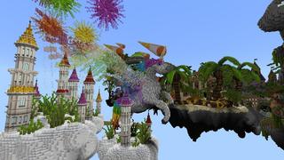 Screenshot of the Minecraft Bedrock Marketplace product Skyblock Dream World created by 4KS Studios.