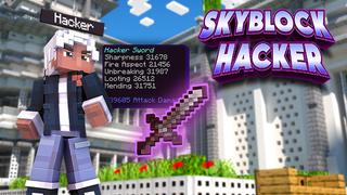 Thumbnail of the Minecraft Bedrock Marketplace product Skyblock Hacker created by 4KS Studios.