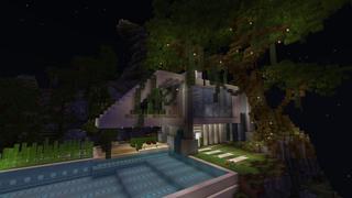 Screenshot of the Minecraft Bedrock Marketplace product Skyblock Headquarters created by 4KS Studios.
