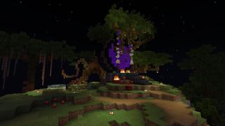 Screenshot of the Minecraft Bedrock Marketplace product Skyblock Headquarters created by 4KS Studios.