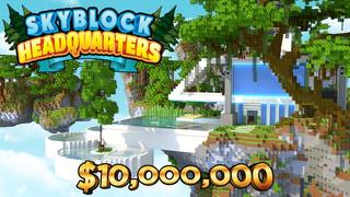 Thumbnail of the Minecraft Bedrock Marketplace product Skyblock Headquarters created by 4KS Studios.