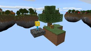 Screenshot of the Minecraft Bedrock Marketplace product SKYBLOCK LUCKY BLOCK created by 4KS Studios.