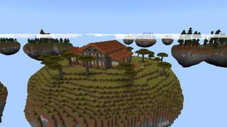Screenshot of the Minecraft Bedrock Marketplace product SKYBLOCK LUCKY BLOCK created by 4KS Studios.