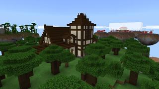 Screenshot of the Minecraft Bedrock Marketplace product SKYBLOCK LUCKY BLOCK created by 4KS Studios.