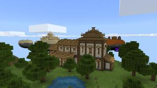 Screenshot of the Minecraft Bedrock Marketplace product SKYBLOCK LUCKY BLOCK created by 4KS Studios.