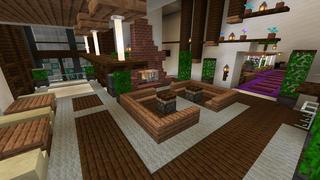 Screenshot of the Minecraft Bedrock Marketplace product Skyblock Millionaire Mansion created by 4KS Studios.