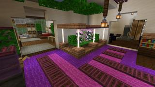 Screenshot of the Minecraft Bedrock Marketplace product Skyblock Millionaire Mansion created by 4KS Studios.