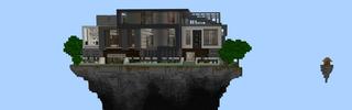 Panorama of the Minecraft Bedrock Marketplace product SKYBLOCK MILLIONAIRE created by 4KS Studios.