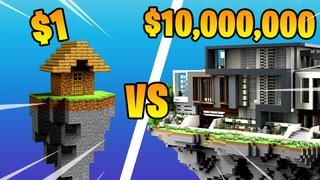 Thumbnail of the Minecraft Bedrock Marketplace product SKYBLOCK MILLIONAIRE created by 4KS Studios.