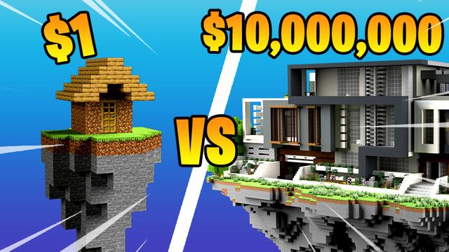 Thumbnail of the Minecraft Bedrock Marketplace product SKYBLOCK MILLIONAIRE created by 4KS Studios.