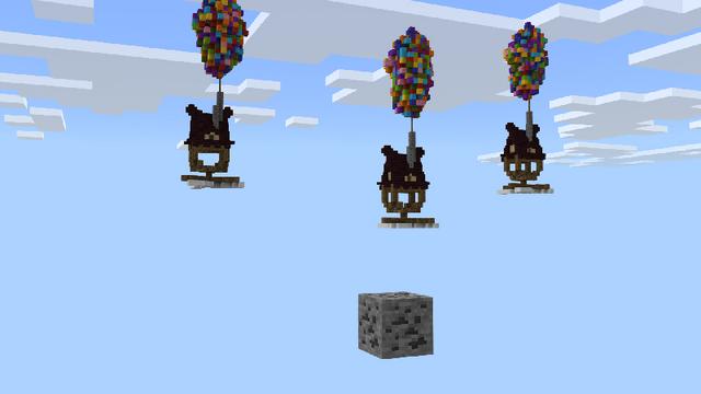 Screenshot of the Minecraft Bedrock Marketplace product Skyblock One Block created by 4KS Studios.