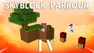 Thumbnail of the Minecraft Bedrock Marketplace product Skyblock Parkour IV created by 4KS Studios.