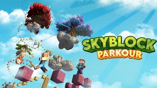 Thumbnail of the Minecraft Bedrock Marketplace product Skyblock Parkour created by 4KS Studios.