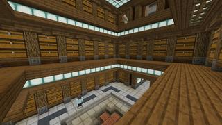 Screenshot of the Minecraft Bedrock Marketplace product Skyblock Secret Base created by 4KS Studios.