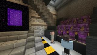 Screenshot of the Minecraft Bedrock Marketplace product Skyblock Secret Base created by 4KS Studios.