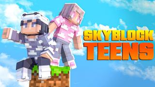 Thumbnail of the Minecraft Bedrock Marketplace product Skyblock Teens created by 4KS Studios.