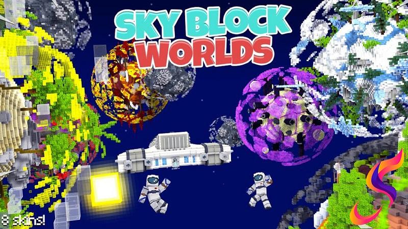 Skyblock Worlds by 4KS Studios | CHUNK - Minecraft Bedrock Marketplace ...