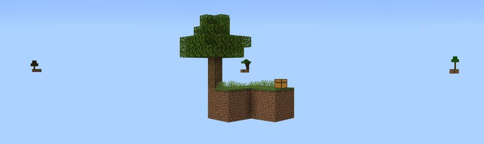Panorama of the Minecraft Bedrock Marketplace product Skyblock created by 4KS Studios.
