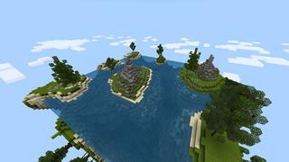 Screenshot of the Minecraft Bedrock Marketplace product Skycube created by 4KS Studios.