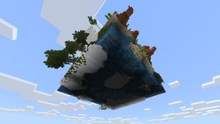 Screenshot of the Minecraft Bedrock Marketplace product Skycube created by 4KS Studios.