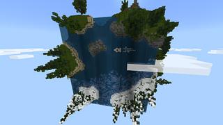 Screenshot of the Minecraft Bedrock Marketplace product Skycube created by 4KS Studios.