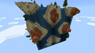 Screenshot of the Minecraft Bedrock Marketplace product Skycube created by 4KS Studios.