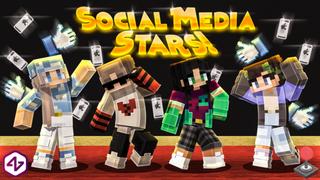 Thumbnail of the Minecraft Bedrock Marketplace product Social Media Stars created by 4KS Studios.