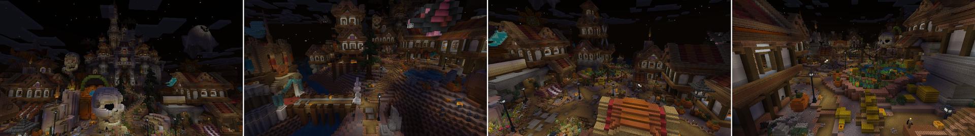 Panorama of the Minecraft Bedrock Marketplace product Spellbooks created by 4KS Studios.