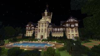 Screenshot of the Minecraft Bedrock Marketplace product Spooky Mansion created by 4KS Studios.