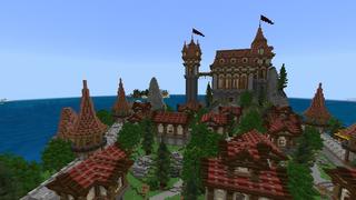Screenshot of the Minecraft Bedrock Marketplace product Stoneland Valley created by 4KS Studios.