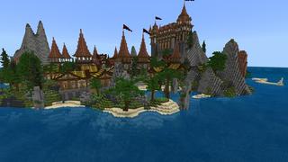 Screenshot of the Minecraft Bedrock Marketplace product Stoneland Valley created by 4KS Studios.