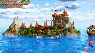 Thumbnail of the Minecraft Bedrock Marketplace product Stoneland Valley created by 4KS Studios.