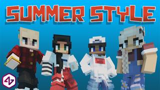Thumbnail of the Minecraft Bedrock Marketplace product Summer Teen Style created by 4KS Studios.