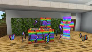 Screenshot of the Minecraft Bedrock Marketplace product Super Tools created by 4KS Studios.