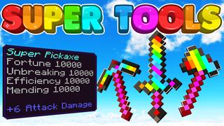 Thumbnail of the Minecraft Bedrock Marketplace product Super Tools created by 4KS Studios.