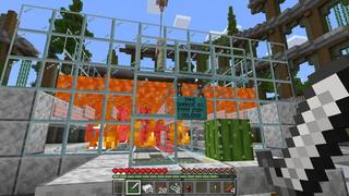 Screenshot of the Minecraft Bedrock Marketplace product Sobrevivência Mas... Multiplica as multidões created by 4KS Studios.