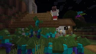 Screenshot of the Minecraft Bedrock Marketplace product Survival Challenges created by 4KS Studios.